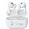 Bezdrátová Bluetooth sluchátka Viking AIR PLUS/ANC/BT/Bezdrát/Bílá (VPRORT)