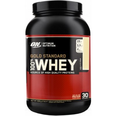 Optimum Nutrition 100% Whey Gold Standard 908 g, dvojitá čokoláda