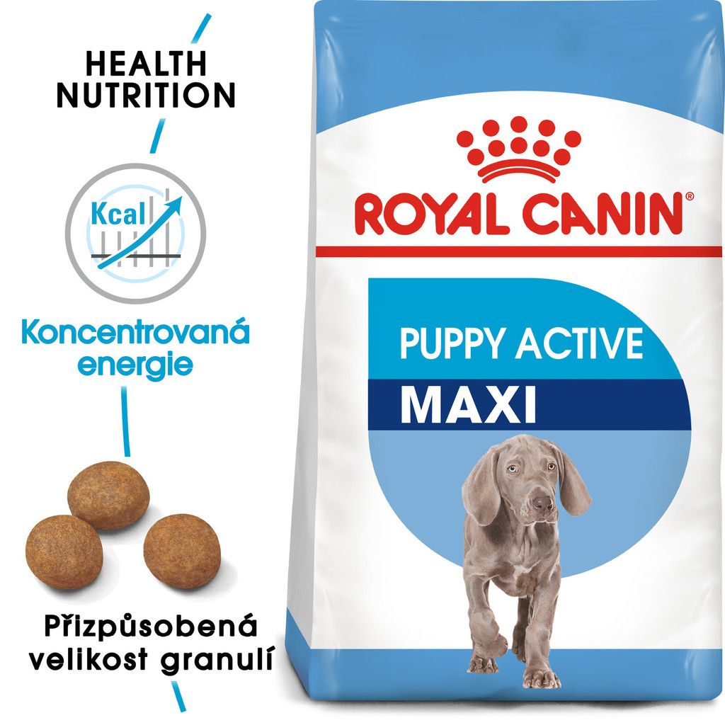 Royal Canin Maxi Puppy Active 15 kg od 64,95 € - Heureka.sk