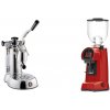 La Pavoni Stradivari Professional Lusso + Eureka Helios 65, ferrari red