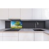DIMEX | Dibond doska za kuchynskú linku | DBW-06040-085 Strom na lúke | 60 x 40 cm + Dibond obkladová doska Dimex do kuchyne Strom na lúke v rozmere 60 x 40 cm