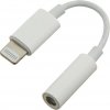 PremiumCord Apple Lightning audio redukční kabel na 3.5 mm stereo jack/female, bílý kipod51