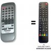 Predátor Panasonic EUR648260 SA-PM07, SC-PM07 náhradný diaľkový ovládač iného vzhľadu