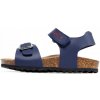 Geox sandále pre deti z ekologickej kože modré, veľkosť 25