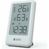 Airbi FRAME - černá / Pokojový teploměr a vlhkoměr (BI1050)