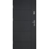 Vchodové dvere oceľové Linea P55 90 P antracit