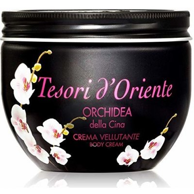 Tesori d'Oriente parfémovaný tělový krém Orchidea Della Cina, 300 ml
