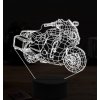 Beling 3D lampa, Cop bike, 7 farebná ZZ30