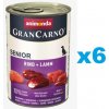 ANIMONDA GranCarno Senior jahňacie a teľacie 6 x 800 g