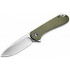 CIVIVI C907E Elementum OD Green vreckový nôž 7,5 cm, zelená, G10