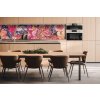DIMEX | Dibond doska za kuchynskú linku | DBW-26060-178 Kvetinové zátišie | 260 x 60 cm + Dibond obkladová doska Dimex do kuchyne Kvetinové zátišie v rozmere 260 x 60 cm + lepidlo zadarmo