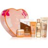 Sanctuary Spa Signature zmäkčujúci krém na päty a chodidlá 75 ml + výživný krém na ruky 30 ml + soľný peeling na telo 60 g + umývacia pena 75 ml + Sanctuary Spa Signature Collection hydratačné telové