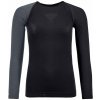 Ortovox 120 Competition Light Long Sleeve - dámske - black raven Veľkosť: L