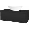 Dreja Kúpeľňová skriňa STORM SZZ 100 (umývadlo Triumph) - N03 Graphite / N03 Graphite
