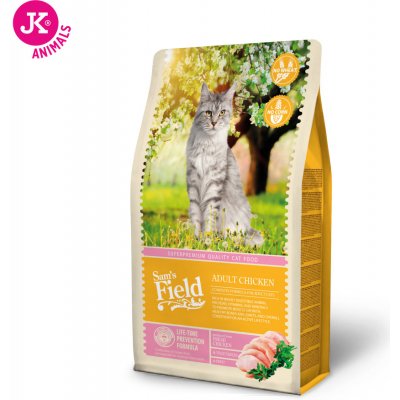 Sams Field Cat Adult Chicken superprémiové kuracie granule 2,5 kg