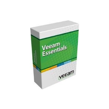 Veeam Backup Essentials Standard. 1 year of Basic Support. 2 socket pack. Education