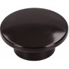 Siro Nábytková knopka 0104 okrúhla, plast hnedý, 47 mm