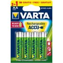 Nabíjacia batéria Varta ready 2 use AA 2100 mAh 4ks 56706