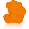 BANQUET Silikónová forma opička 19,5x19,5x4,7cm Culinarie orange