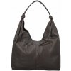 Dámska kabelka na rameno tmavo hnedá - Delami Vera Pelle Lionela hnedá