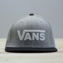 Šiltovka Vans Drop V II Snapback Heather Gray/Black