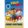 JERRY FABRICS Fleece deka Paw Patrol PP457 Polyester, 100/150 cm