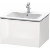 Duravit L-Cube skrinka 62x48.1x40 cm závesná kúpeľňová skrinka pod umývadlo biela LC614002222
