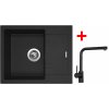 Akčný set Sinks LINEA 600 Granblack + batéria ELKA černá