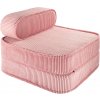 Rozkladacie kreslo Wigiwama - Pink Mousse uni