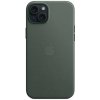 Apple iPhone 15 Plus FineWoven Case with MagSafe Evergreen MT4F3ZM/A