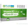 PLUS LEKÁREŇ Vitamín K2 120 μg +Vitamín D3 2000 IU tbl 1x60 ks