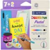 Dekoračný popisovač CENTROPEN 2738 Decor Pen Pastel - sada 7+2 ks
