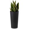 Obal Na Kvetináč 36,4 x 19,6 cm plast čierny