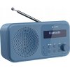 Prenosný rádioprijímač Sharp Tokyo DR-P420 hodiny BT RDS FM DAB+ modrý