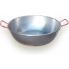 PAELLA železná panvica hlboká na grilovanie a pečenie 40 cm WOK
