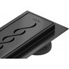 MEXEN/S - Flat M18 odtokový žľab 100 cm čierna 1723100-15