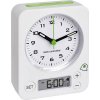 Hodiny budík TFA biely 9cm (60.1511.02)