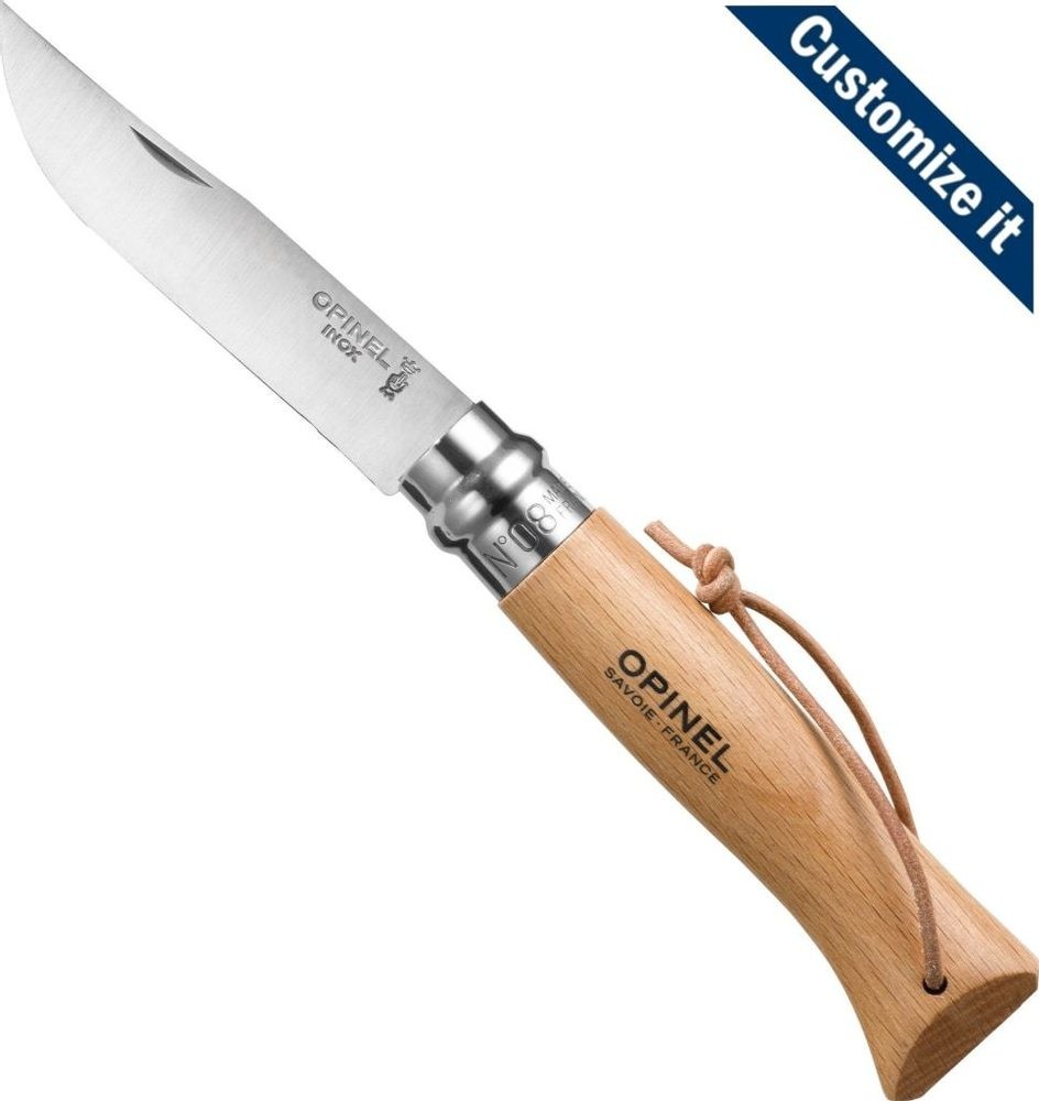 OPINEL VRI N°08 Inox rukojeť