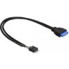 DeLock adaptér USB 3.0 19-pin na USB 2.0 8-pin 83095