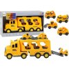LeanToys Auto Odtahovka Lora Silniční asistenční služba Stavební vozidla Žlutá