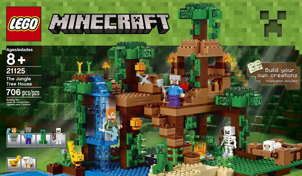 LEGO® Minecraft® 21125 Dům na stromě v džungli od 329,9 € - Heureka.sk