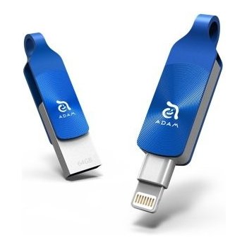 Adam Elements iFlashDrive 64GB iKlips DUO+ ADRAD64GKLDPWS