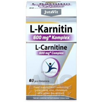 JutaVit L-Karnitin 600 mg Komplex 60 ks