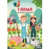 Omaľovánka so samolepkami, A4 - Farma