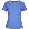 Tommy Hilfiger Tričká s krátkym rukávom 1985 SLIM SLUB C NK SS Modrá