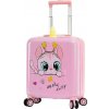 Detský kufor Snowball Mačiatko 4W SX 31 L ružová