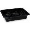 Wimex Menu misa PP Reware Lunch vratná nedelená čierna 227 x 178 x 49 mm