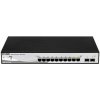 D-Link DGS-1210-10P 10-port Gigabit PoE Smart Switch, 8x gigabit, 2x SFP