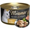 Vlhké krmivo pre mačky MIAMOR Feine Filets tuniak so syrom, konzerva 100g