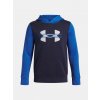 Chlapčenská mikina Under Armour UA Rival Flc Cblck Grphc HD-BLU Modrá YLG